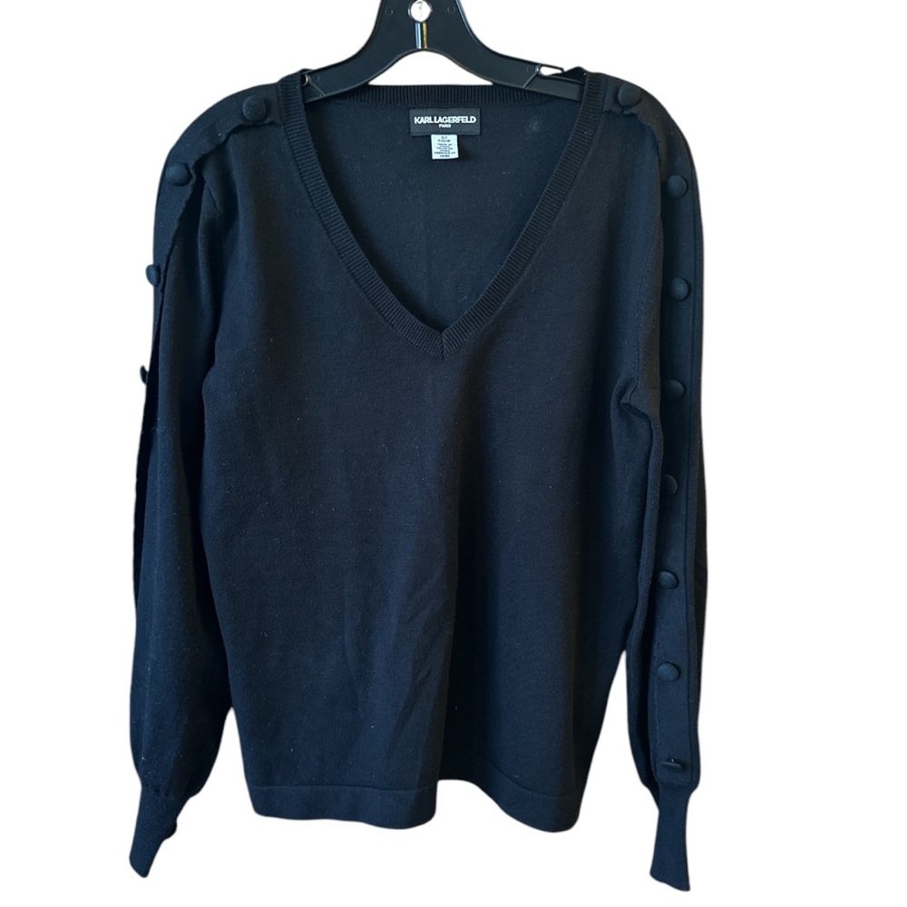 KARL LAGERFELD V-NECK SWEATER